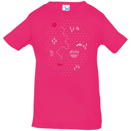 T-Shirts Hot Pink / 6 Months Map of Nature Infant Premium T-Shirt