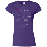 T-Shirts Purple / S Map of Nature Junior Slimmer-Fit T-Shirt