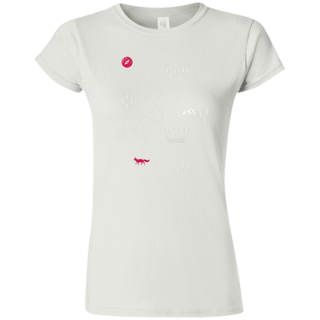 T-Shirts White / S Map of Nature Junior Slimmer-Fit T-Shirt