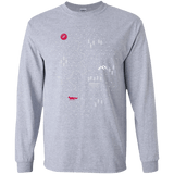 T-Shirts Sport Grey / S Map of Nature Men's Long Sleeve T-Shirt