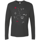 T-Shirts Heavy Metal / S Map of Nature Men's Premium Long Sleeve