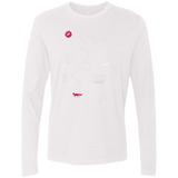 T-Shirts White / S Map of Nature Men's Premium Long Sleeve