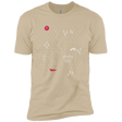 T-Shirts Sand / X-Small Map of Nature Men's Premium T-Shirt