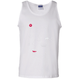 T-Shirts White / S Map of Nature Men's Tank Top