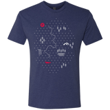 T-Shirts Vintage Navy / S Map of Nature Men's Triblend T-Shirt
