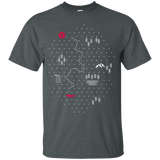 T-Shirts Dark Heather / S Map of Nature T-Shirt