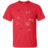 T-Shirts Red / S Map of Nature T-Shirt