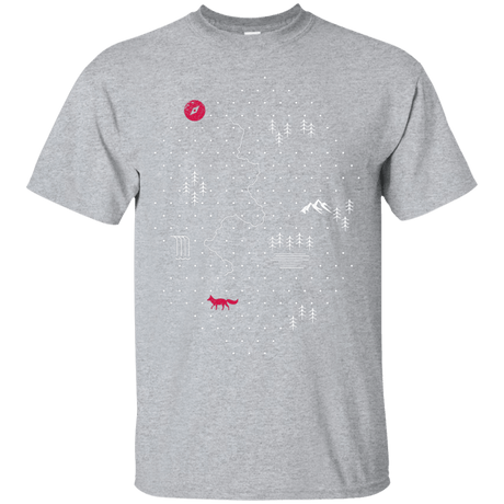 T-Shirts Sport Grey / S Map of Nature T-Shirt
