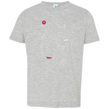 T-Shirts Heather Grey / 2T Map of Nature Toddler Premium T-Shirt