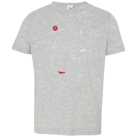 T-Shirts Heather Grey / 2T Map of Nature Toddler Premium T-Shirt