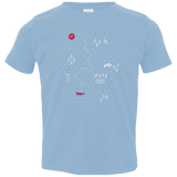 T-Shirts Light Blue / 2T Map of Nature Toddler Premium T-Shirt