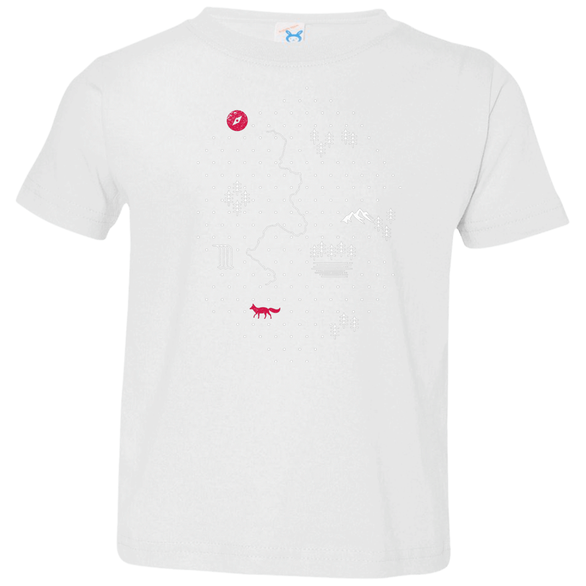 T-Shirts White / 2T Map of Nature Toddler Premium T-Shirt