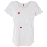 T-Shirts Heather White / X-Small Map of Nature Triblend Dolman Sleeve