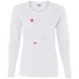 T-Shirts White / S Map of Nature Women's Long Sleeve T-Shirt