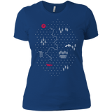 T-Shirts Royal / X-Small Map of Nature Women's Premium T-Shirt