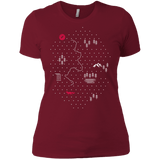 T-Shirts Scarlet / X-Small Map of Nature Women's Premium T-Shirt