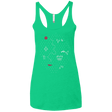 T-Shirts Envy / X-Small Map of Nature Women's Triblend Racerback Tank