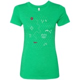 T-Shirts Envy / S Map of Nature Women's Triblend T-Shirt