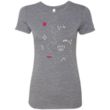 T-Shirts Premium Heather / S Map of Nature Women's Triblend T-Shirt