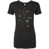 T-Shirts Vintage Black / S Map of Nature Women's Triblend T-Shirt