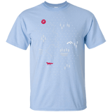 T-Shirts Light Blue / YXS Map of Nature Youth T-Shirt