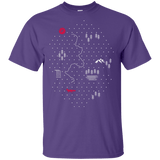 T-Shirts Purple / YXS Map of Nature Youth T-Shirt