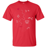 T-Shirts Red / YXS Map of Nature Youth T-Shirt