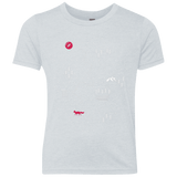 T-Shirts Heather White / YXS Map of Nature Youth Triblend T-Shirt