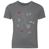 T-Shirts Premium Heather / YXS Map of Nature Youth Triblend T-Shirt