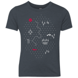 T-Shirts Vintage Navy / YXS Map of Nature Youth Triblend T-Shirt