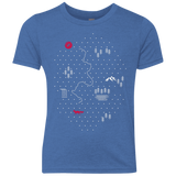 T-Shirts Vintage Royal / YXS Map of Nature Youth Triblend T-Shirt