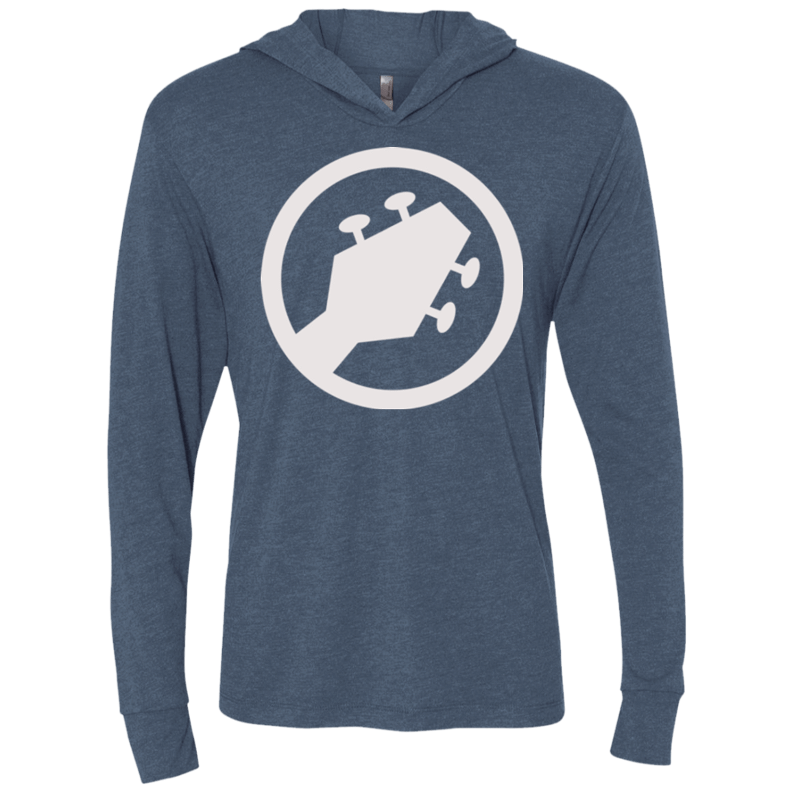 T-Shirts Indigo / X-Small Marceline vs The World Triblend Long Sleeve Hoodie Tee