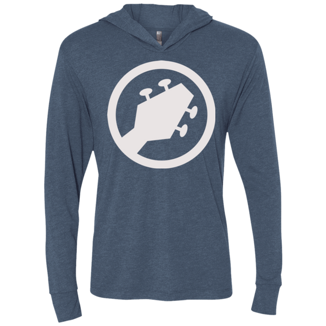 T-Shirts Indigo / X-Small Marceline vs The World Triblend Long Sleeve Hoodie Tee