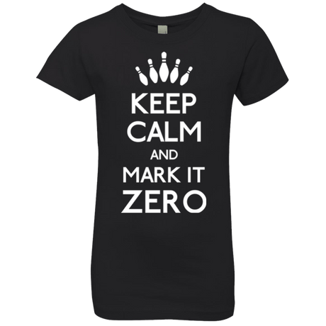 T-Shirts Black / YXS Mark it Zero Girls Premium T-Shirt