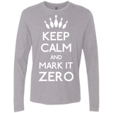 T-Shirts Heather Grey / Small Mark it Zero Men's Premium Long Sleeve