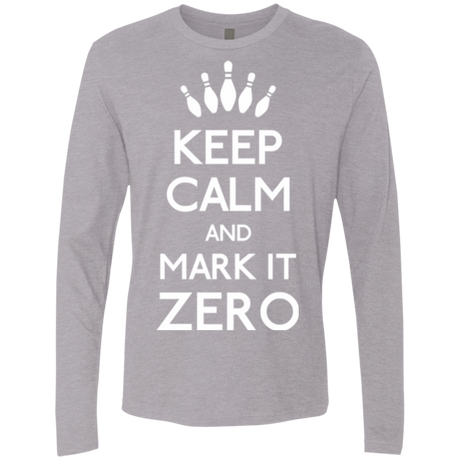 T-Shirts Heather Grey / Small Mark it Zero Men's Premium Long Sleeve