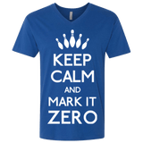T-Shirts Royal / X-Small Mark it Zero Men's Premium V-Neck