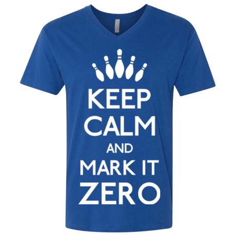 T-Shirts Royal / X-Small Mark it Zero Men's Premium V-Neck