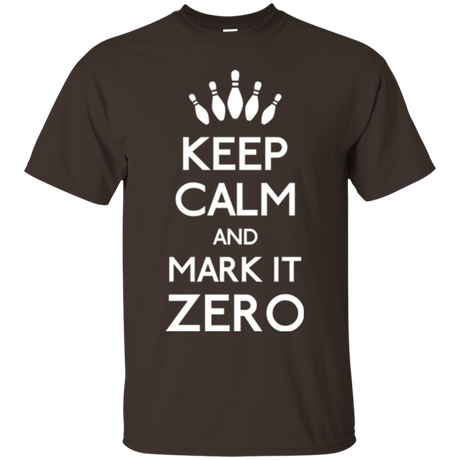 T-Shirts Dark Chocolate / Small Mark it Zero T-Shirt