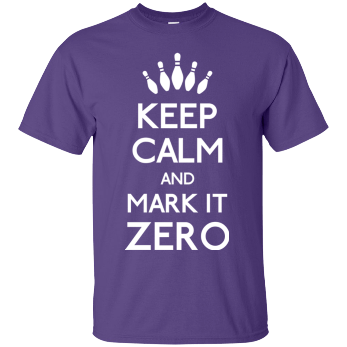 T-Shirts Purple / Small Mark it Zero T-Shirt
