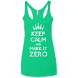 T-Shirts Envy / X-Small Mark it Zero Women's Triblend Racerback Tank