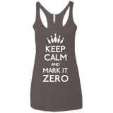T-Shirts Macchiato / X-Small Mark it Zero Women's Triblend Racerback Tank