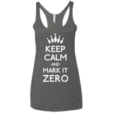 T-Shirts Premium Heather / X-Small Mark it Zero Women's Triblend Racerback Tank