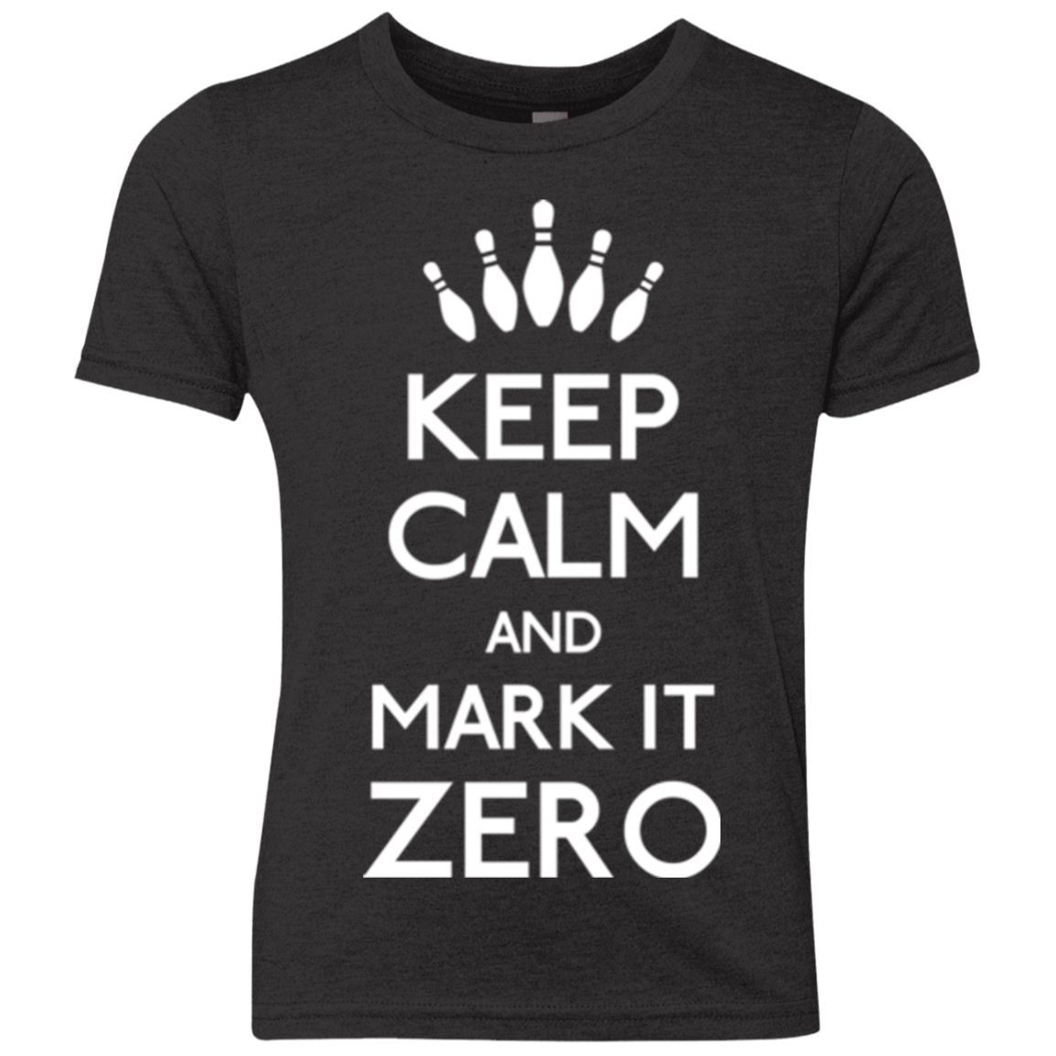 T-Shirts Vintage Black / YXS Mark it Zero Youth Triblend T-Shirt