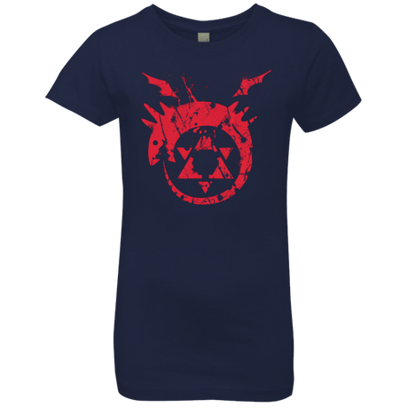 T-Shirts Midnight Navy / YXS Mark of the Serpent Girls Premium T-Shirt
