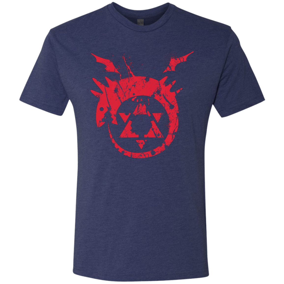 T-Shirts Vintage Navy / Small Mark of the Serpent Men's Triblend T-Shirt