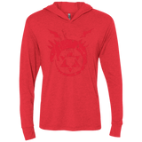 T-Shirts Vintage Red / X-Small Mark of the Serpent Triblend Long Sleeve Hoodie Tee