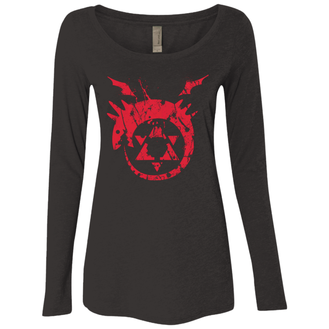 T-Shirts Vintage Black / Small Mark of the Serpent Women's Triblend Long Sleeve Shirt