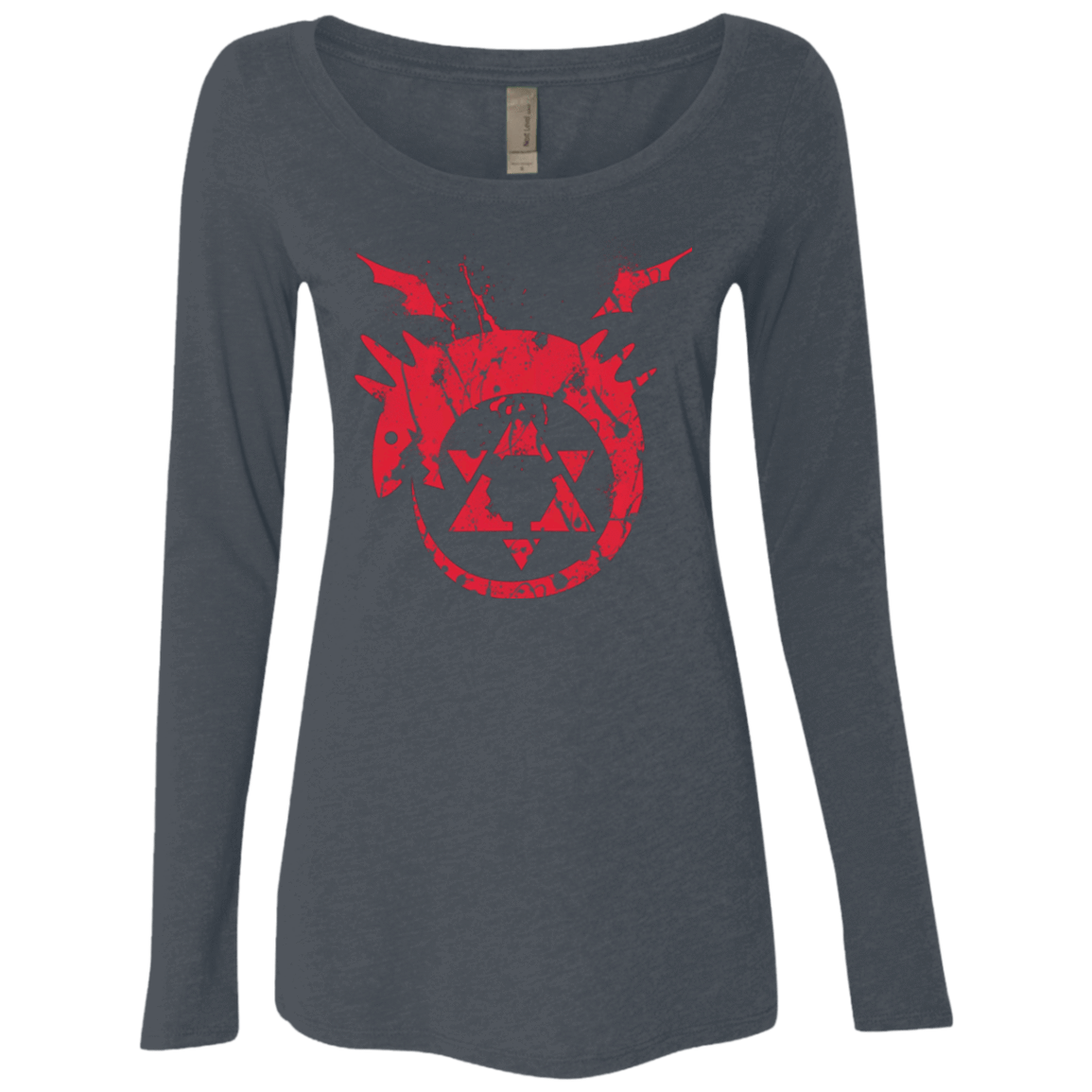 T-Shirts Vintage Navy / Small Mark of the Serpent Women's Triblend Long Sleeve Shirt