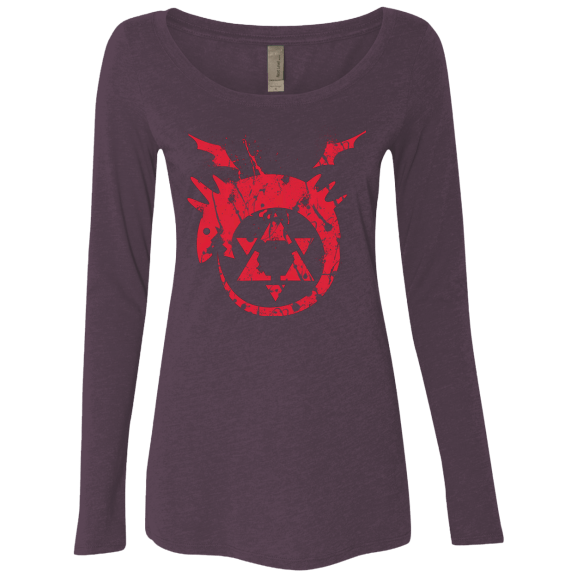T-Shirts Vintage Purple / Small Mark of the Serpent Women's Triblend Long Sleeve Shirt